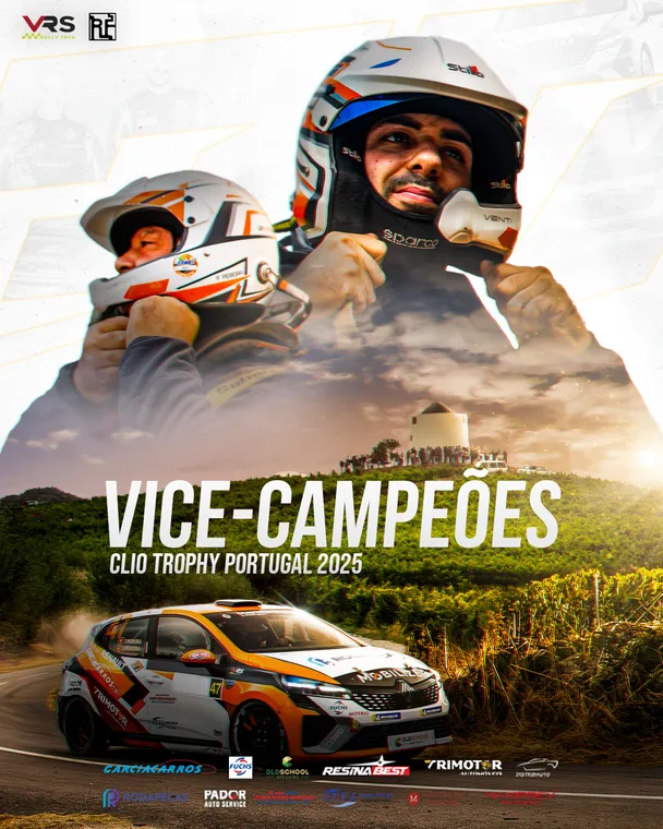 Tiago Pereira — Cartaz vice-campeões